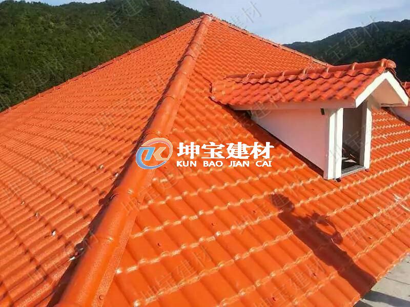 树脂瓦生产，还是眼见为实好！