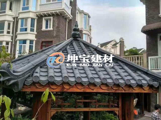 门头门庭屋檐装饰仿古一体瓦 围墙瓦